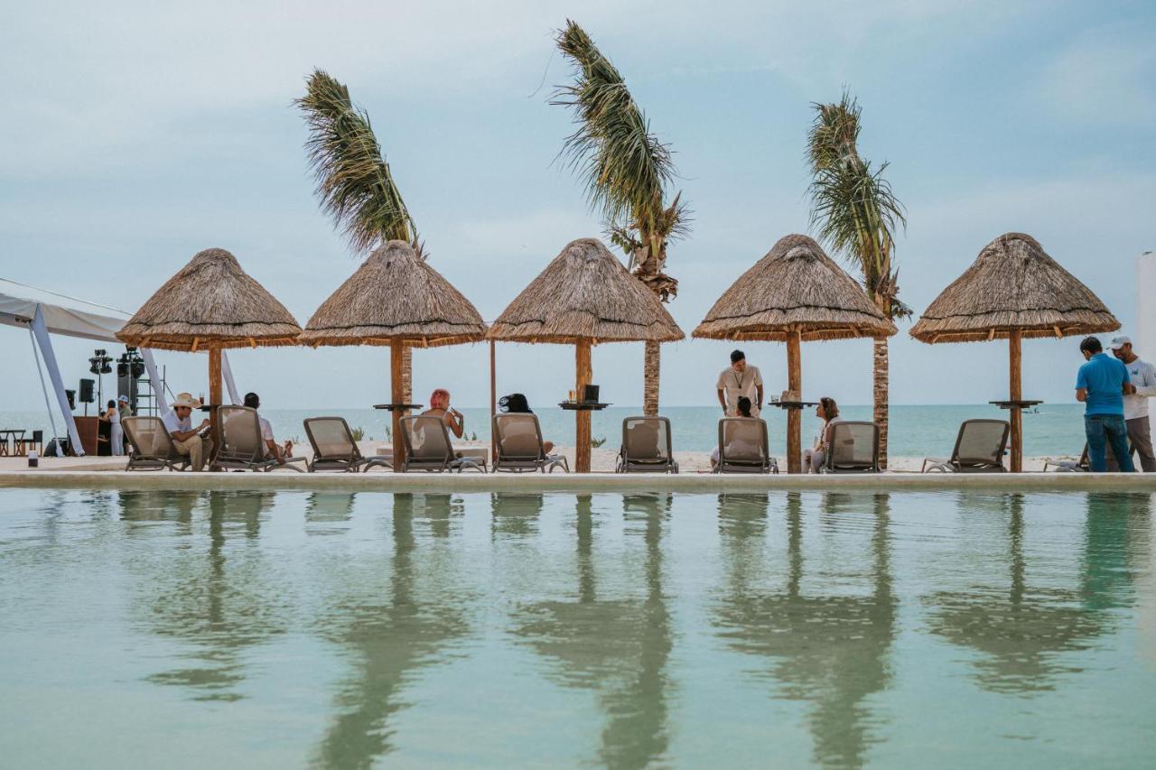 Totem Beach Club Celestun Buitenkant foto