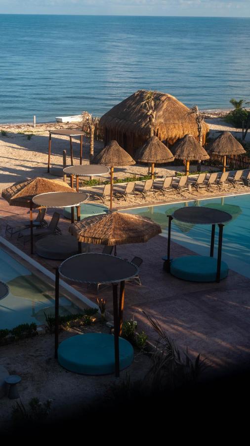 Totem Beach Club Celestun Buitenkant foto