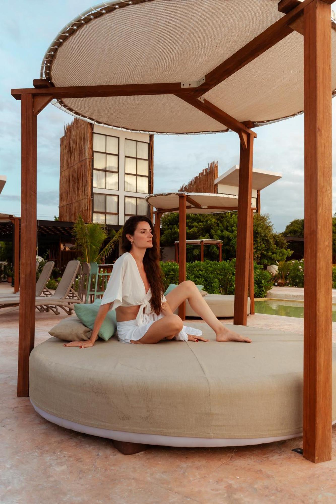 Totem Beach Club Celestun Buitenkant foto
