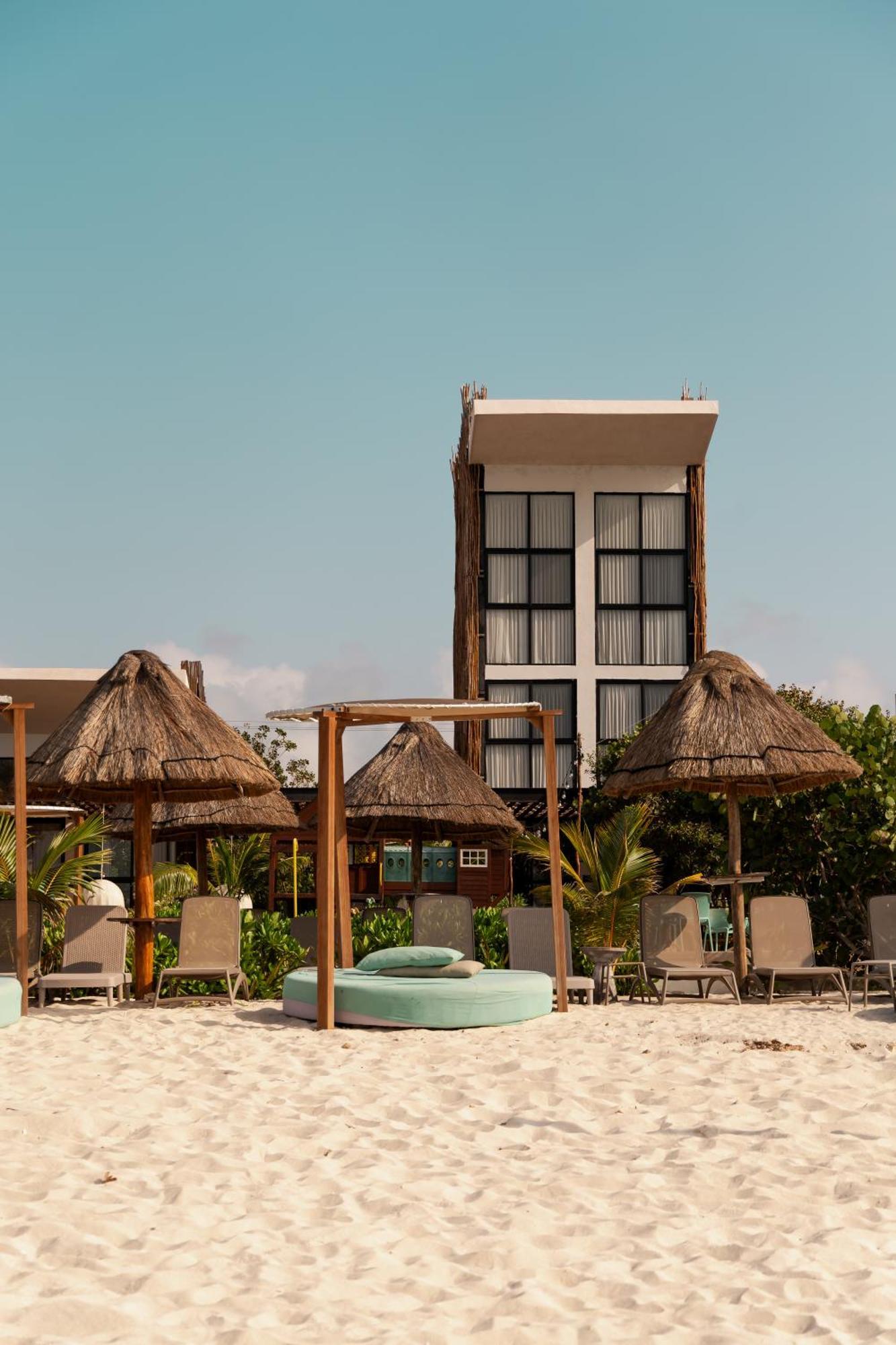 Totem Beach Club Celestun Buitenkant foto